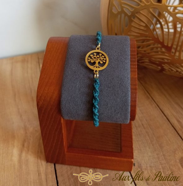 Bracelet Arbre de vie en acier inoxydable – Image 8