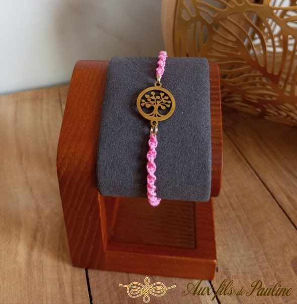 Bracelet Arbre de vie en acier inoxydable – Image 7