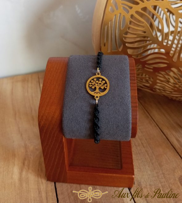 Bracelet Arbre de vie en acier inoxydable – Image 4