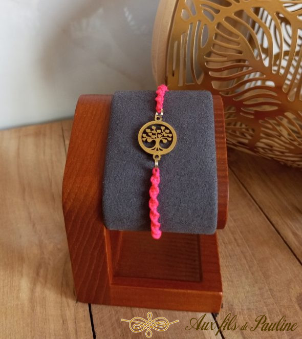 Bracelet Arbre de vie en acier inoxydable – Image 6