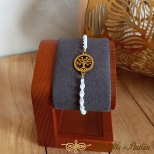 Bracelet Arbre de vie en acier inoxydable