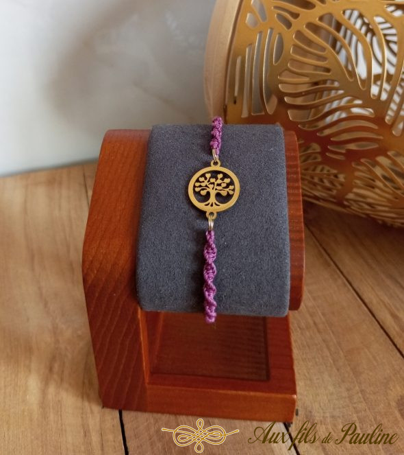 Bracelet Arbre de vie en acier inoxydable – Image 2