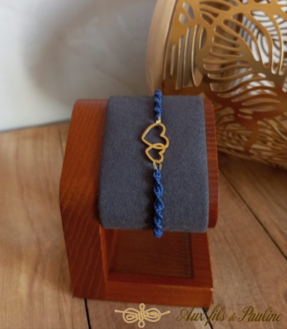 Bracelet coeur en acier inoxydable – Image 2