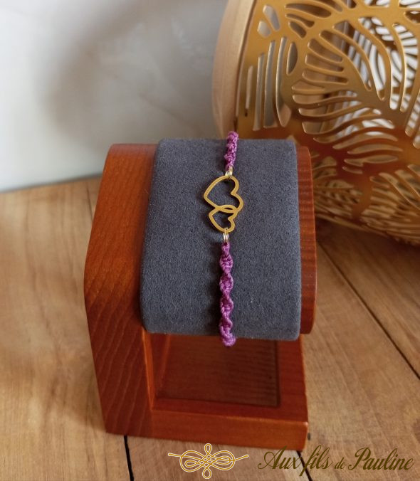 Bracelet coeur en acier inoxydable – Image 5