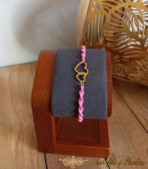 Bracelet coeur en acier inoxydable – Image 7