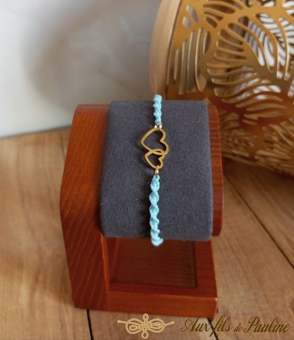 Bracelet coeur en acier inoxydable – Image 8