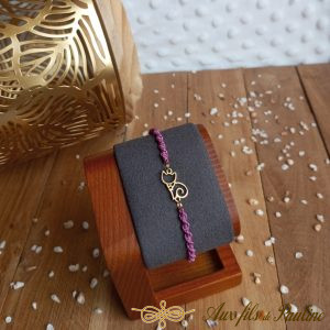 Bracelet Chat en acier inoxydable