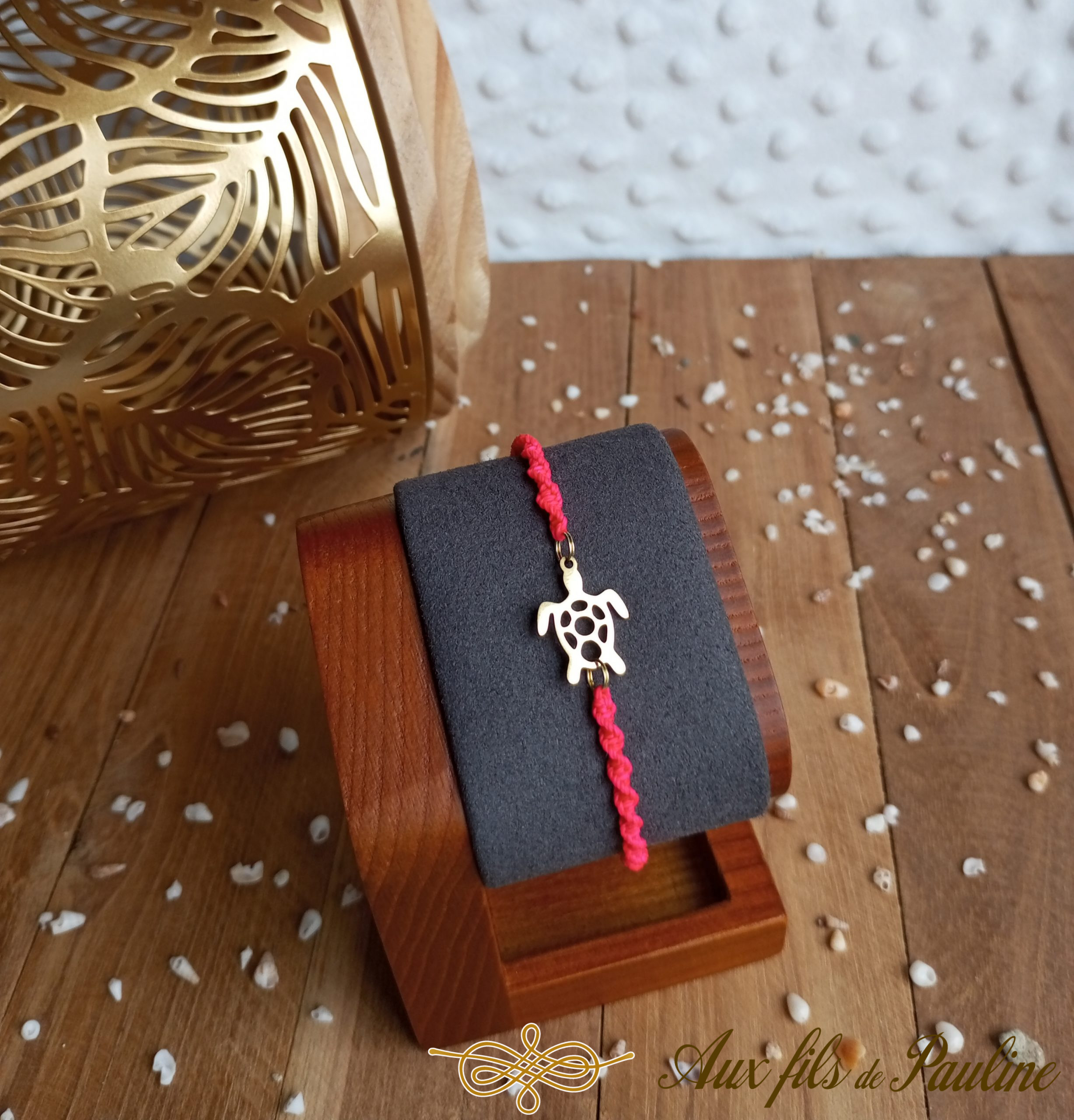 Bracelet Tortue en acier inoxydable – Image 3