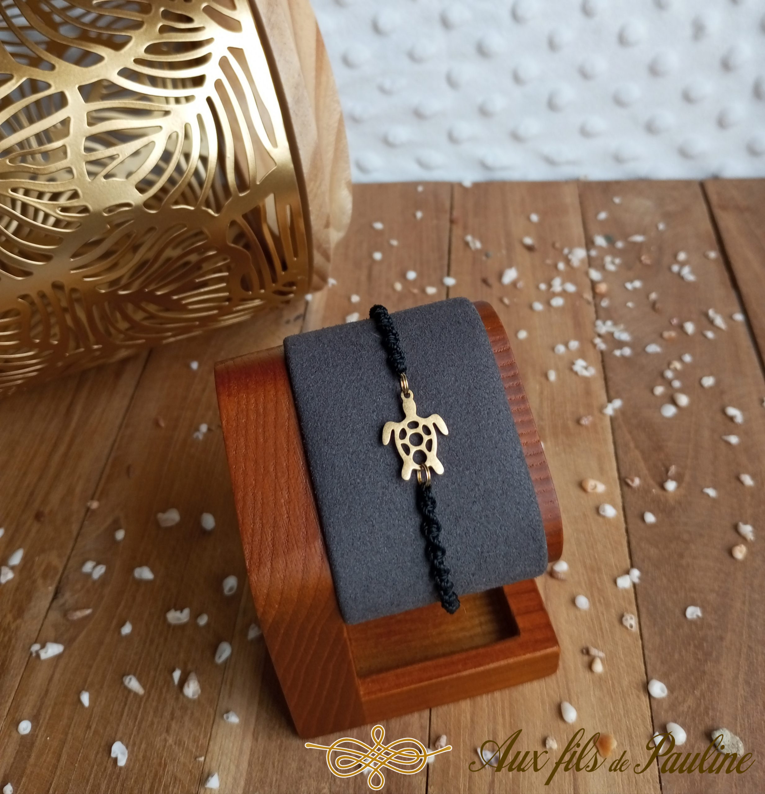 Bracelet Tortue en acier inoxydable – Image 4